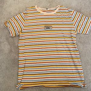 Insight cream stripped shirt